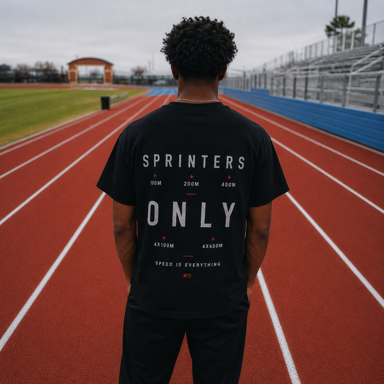 Sprinters Only - Shirt - Black