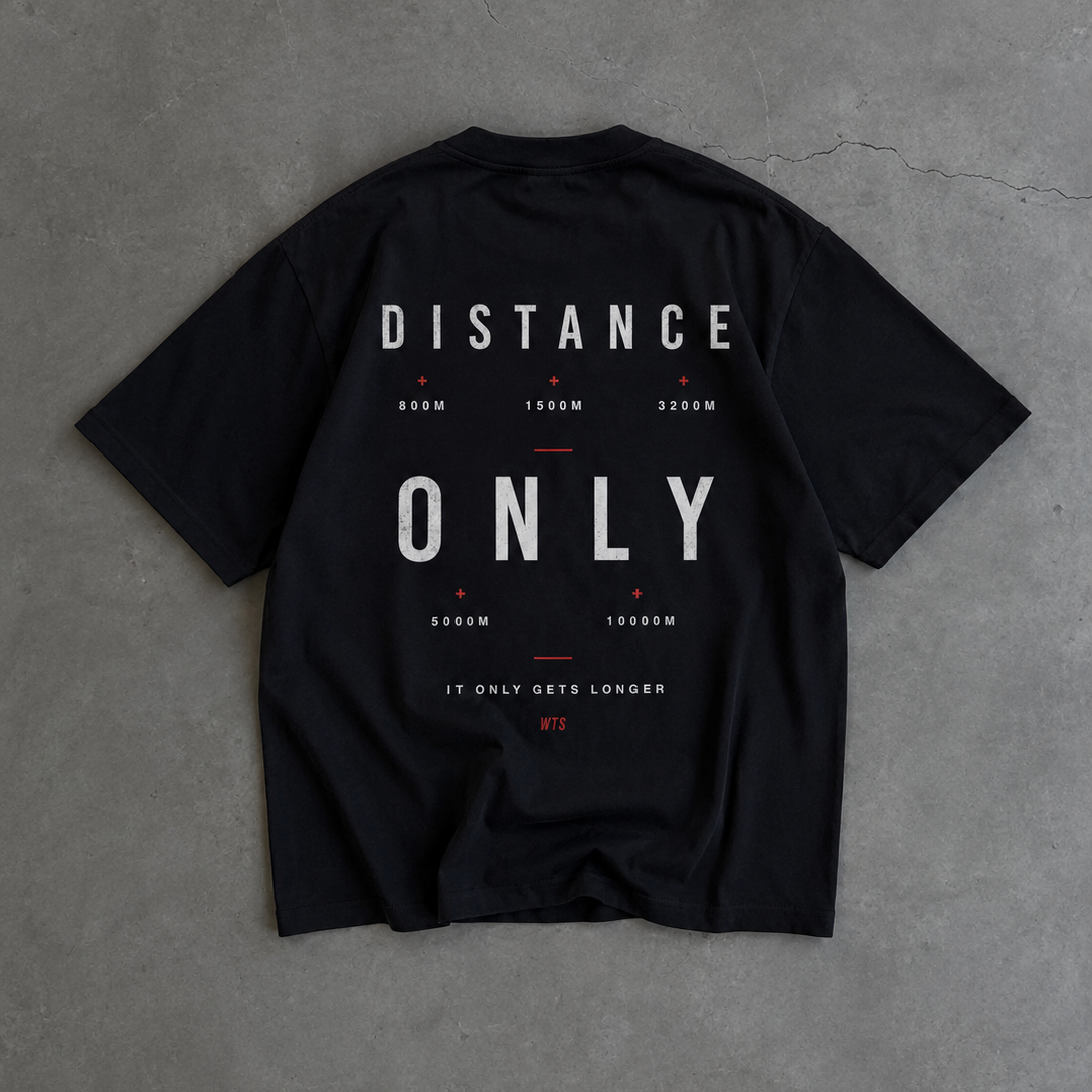 Distance Only - Shirt - Black