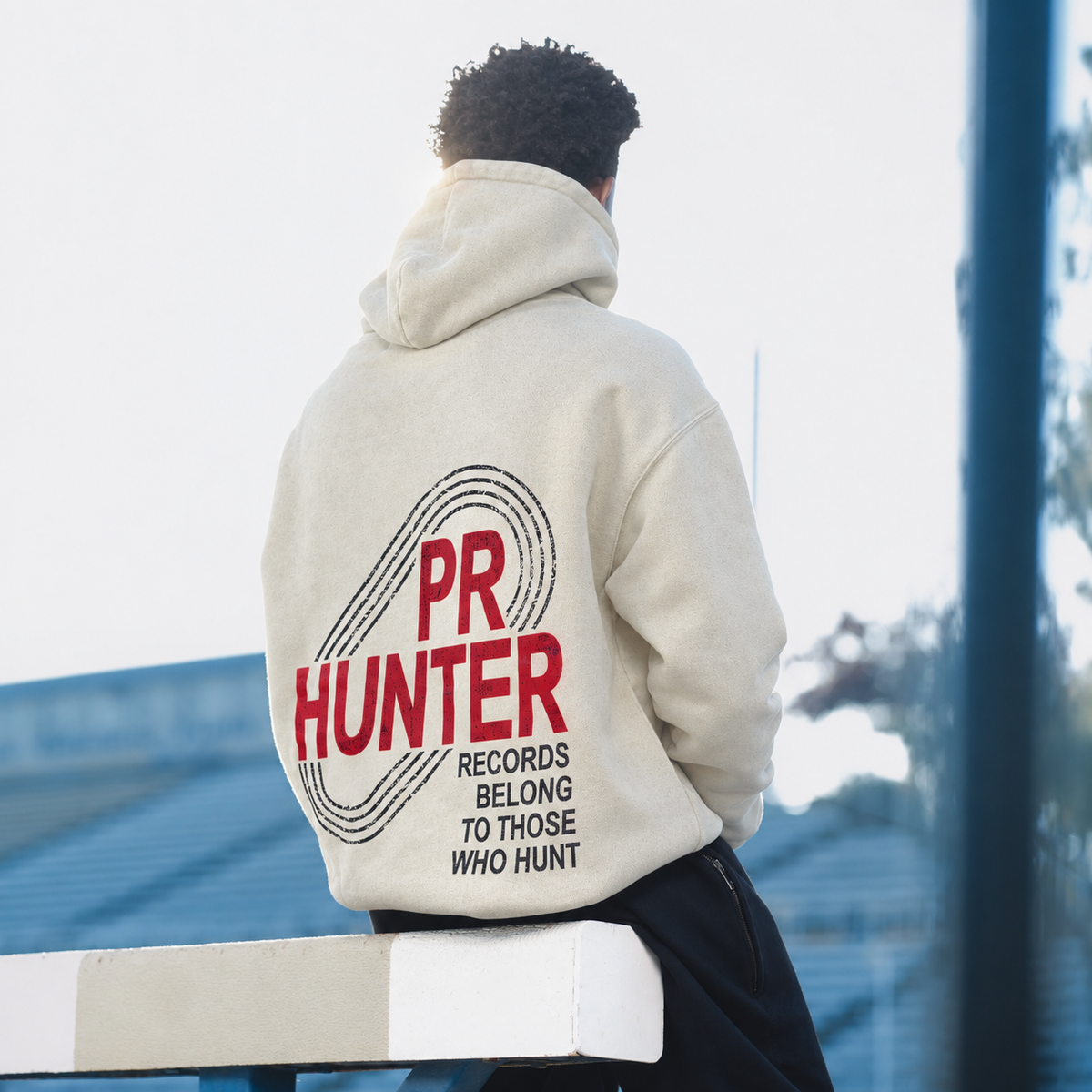 PR Hunter - Hoodie - Cream