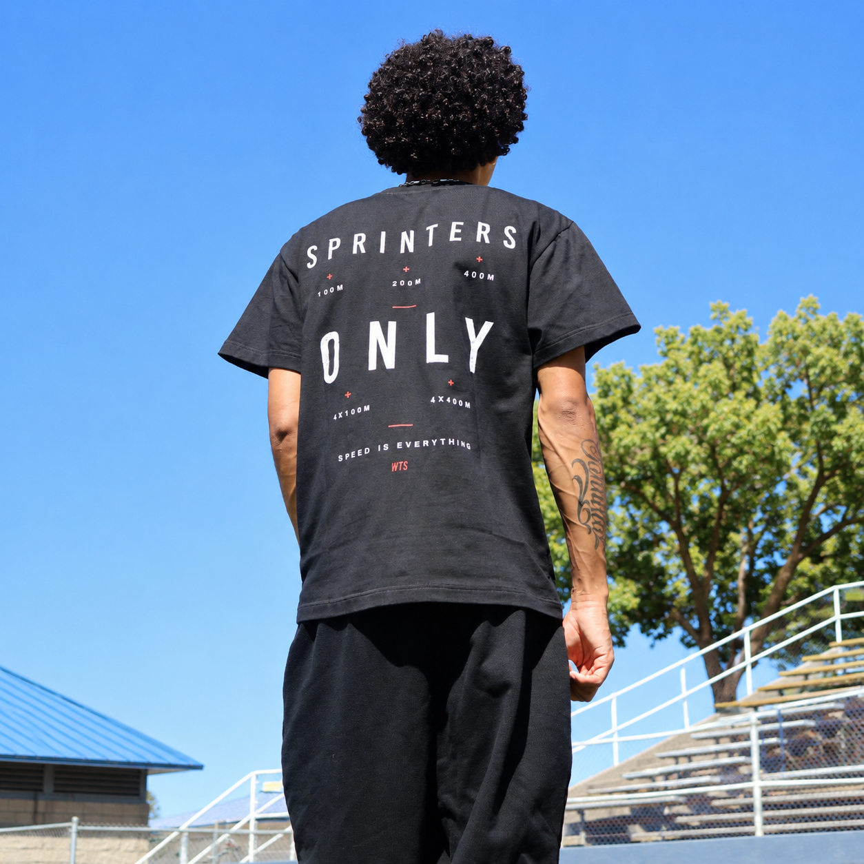 Sprinters Only - Shirt - Black