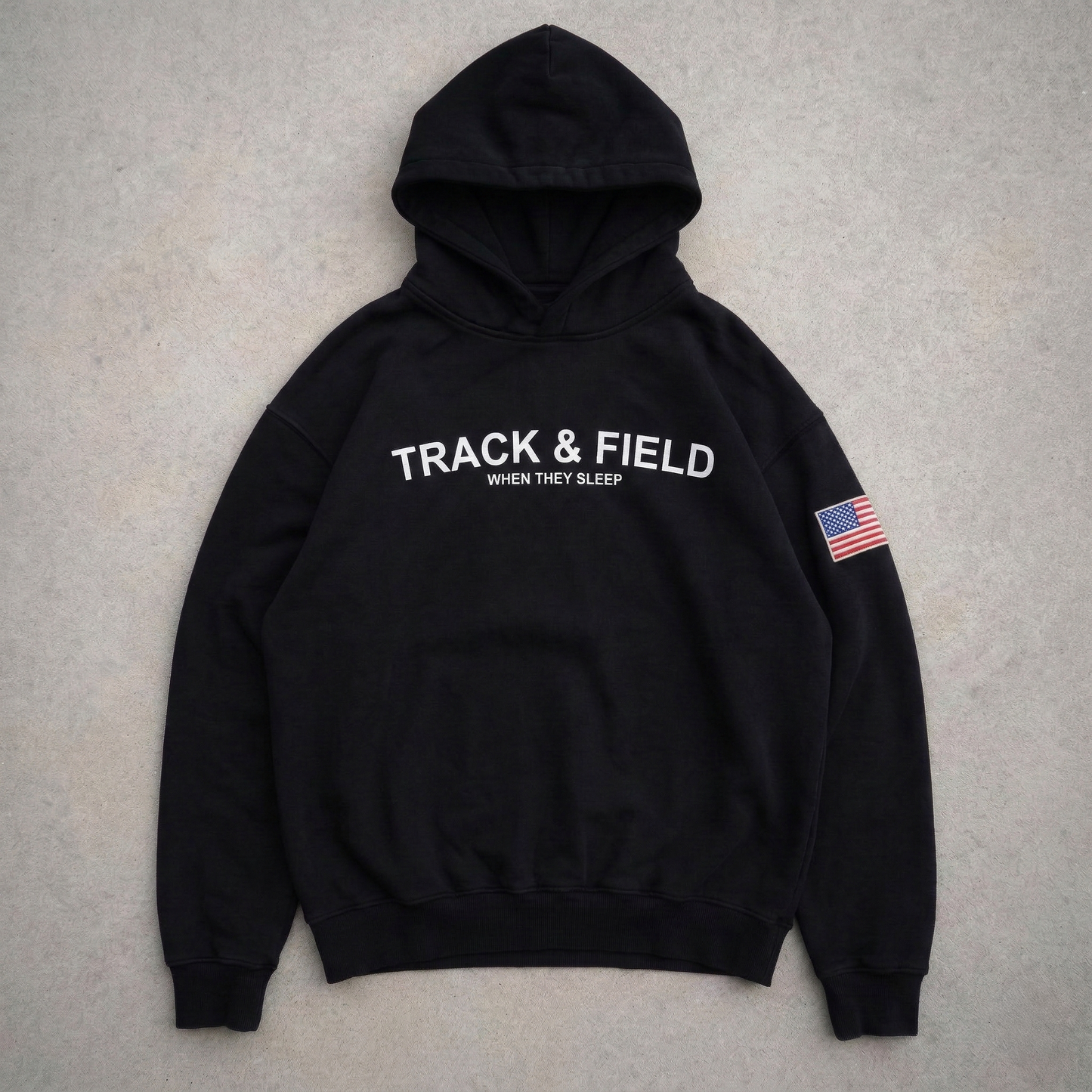 Track & Field - Hoodie - Black
